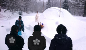 雪中御祈祷蕎麦イメージ